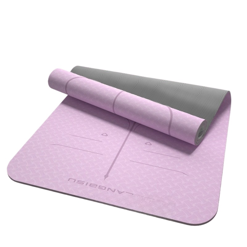Yoga Fitness Health - TPE-Yogamatte für Anfänger, extra breit, extra