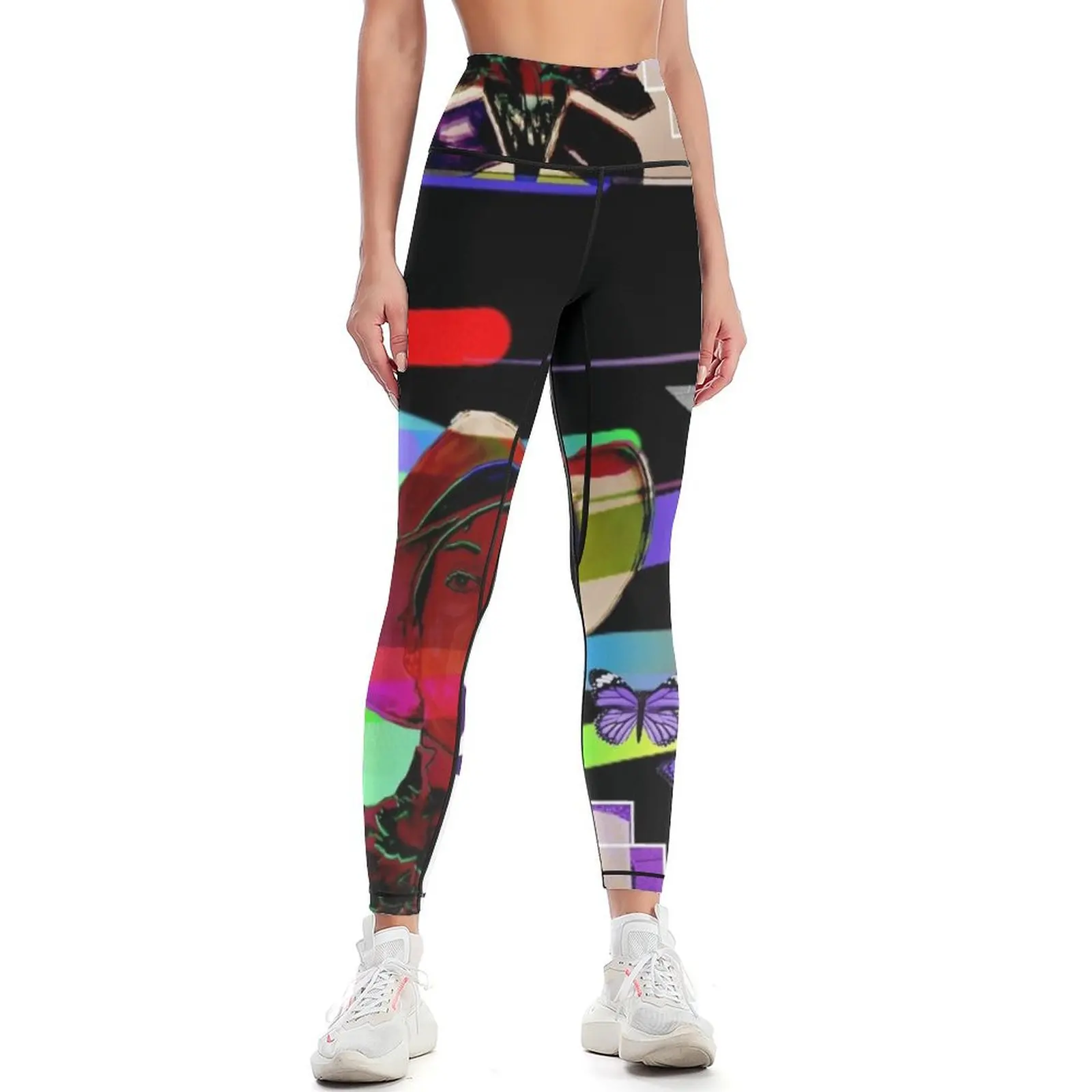 Yoga Fitness Park - Die Park Leggings Leggings Sport Fitnessbekleidung