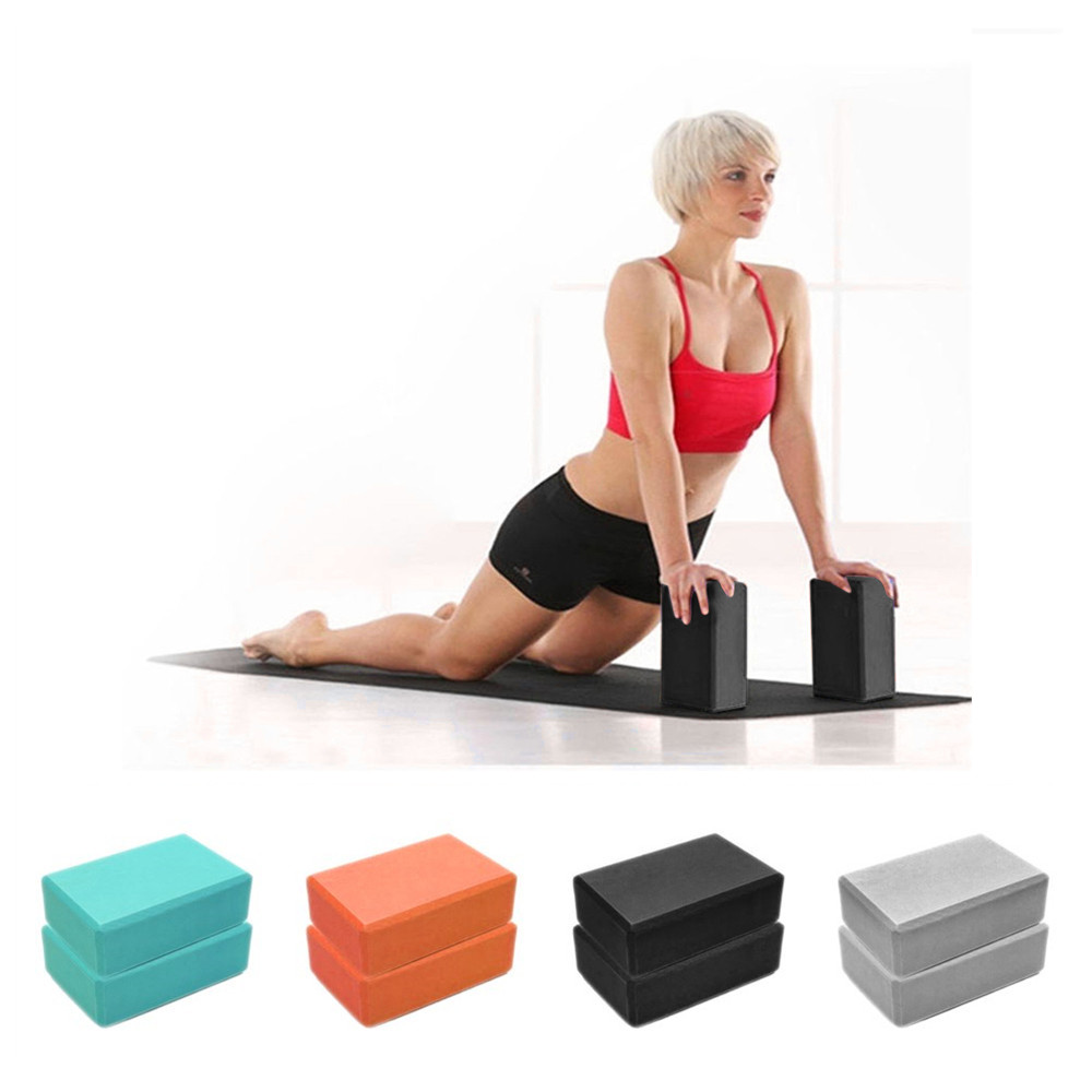 Yoga Fitness Health - Farbiger EVA-Yoga-Blockstein, rutschfeste Körperformung, Gesundheitstraining, Sport,