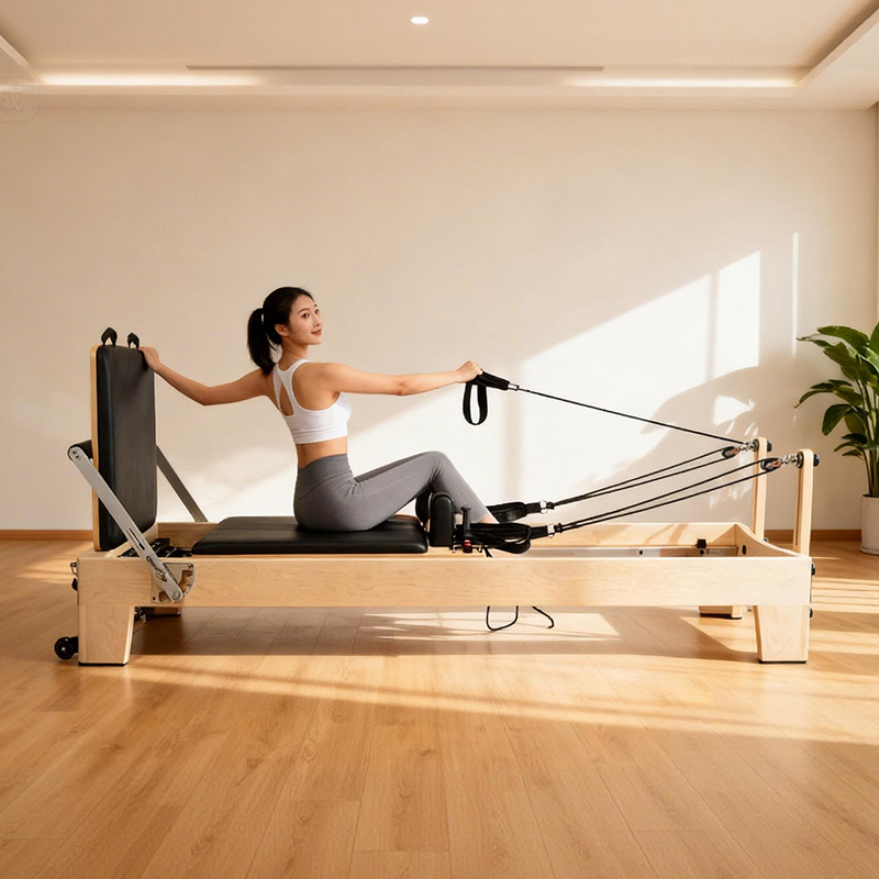 Weißer Ahorn Tragbarer Verstel – Yoga Fitness Reformer Bewertung und Preis