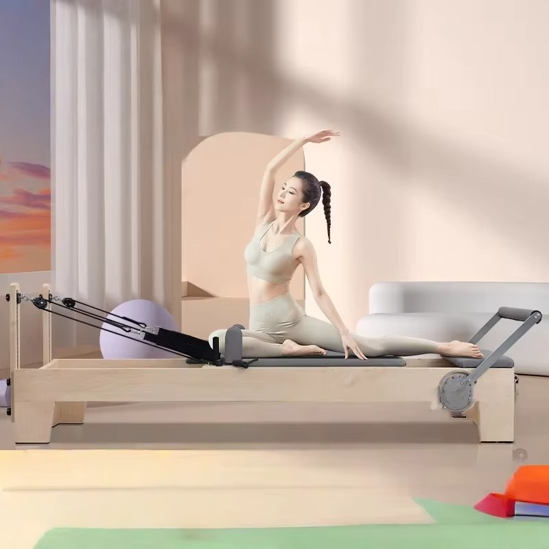 Hochwertiges Ahorn-Pilates-Ref – Yoga Fitness Reformer Bewertung und Preis