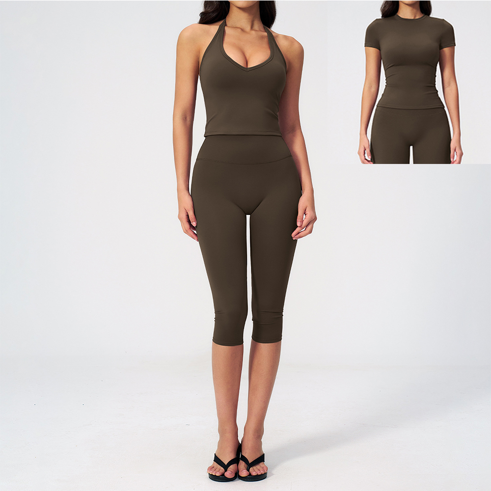 Damen Neckholder-Set mit Raffu – Yoga Daily Fitness Bewertung und Preis