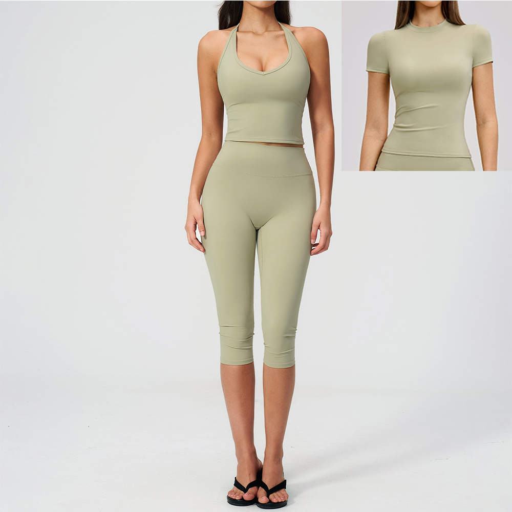 Damen Neckholder-Set mit Raffu – Yoga Daily Fitness Bewertung und Preis