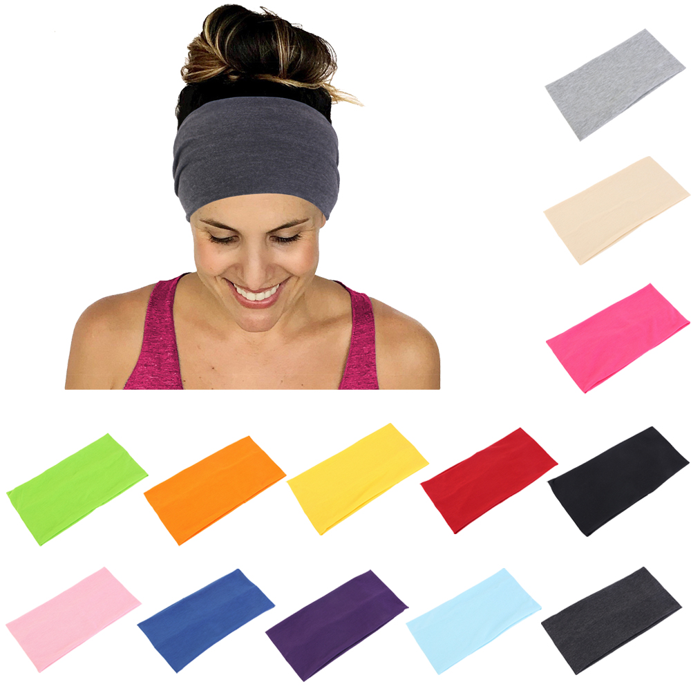 Einfarbiges Unisex-Stirnband,  – Yoga Daily Fitness Bewertung und Preis