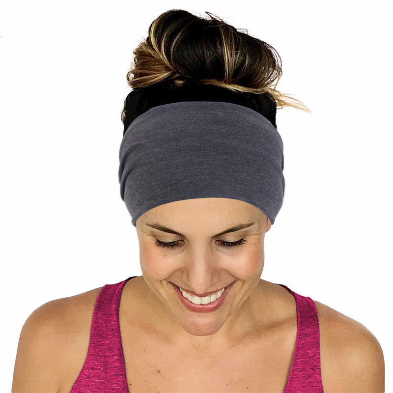 Einfarbiges Unisex-Stirnband,  – Yoga Daily Fitness Bewertung und Preis